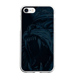 Чехол iPhone 7/8 матовый Zenit lion dark theme