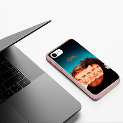 Чехол iPhone 7/8 матовый Queen - The Miracle, цвет: 3D-светло-розовый — фото 2