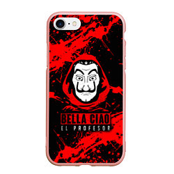 Чехол iPhone 7/8 матовый БУМАЖНЫЙ ДОМ LA CASA DE PAPEL BELLA CIAO