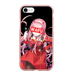 Чехол iPhone 7/8 матовый 02, ZERO TWO, DARLING IN THE FRANXX