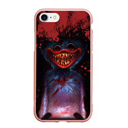 Чехол iPhone 7/8 матовый Blood Poppy Playtime, цвет: 3D-светло-розовый