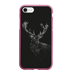 Чехол iPhone 7/8 матовый DEER POLYGONS