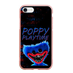Чехол iPhone 7/8 матовый Хагги ВАГГИ Poppy Playtime, цвет: 3D-светло-розовый