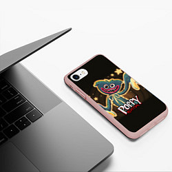 Чехол iPhone 7/8 матовый POPPY PLAYTIME ГЛИТЧ ПОППИ ПЛЕЙТАЙМ, цвет: 3D-светло-розовый — фото 2