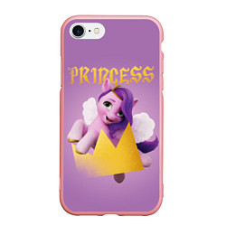 Чехол iPhone 7/8 матовый Princess Pipp Petals, цвет: 3D-баблгам