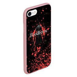 Чехол iPhone 7/8 матовый Bloodborne dark souls, цвет: 3D-баблгам — фото 2