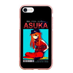 Чехол iPhone 7/8 матовый Asuka - Neon Genesis Evangelion