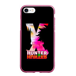 Чехол iPhone 7/8 матовый Hunter x Hunter - Гон x Киллуа