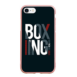 Чехол iPhone 7/8 матовый Бокс - Boxing