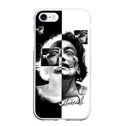 Чехол iPhone 7/8 матовый Salvador Dali - Сальвадор Дали