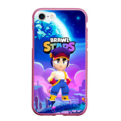 Чехол iPhone 7/8 матовый FANG BRAWL STARS FANTASY, цвет: 3D-малиновый