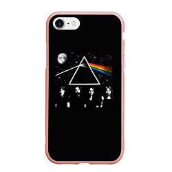 Чехол iPhone 7/8 матовый PINK FLOYD LOGO ПИНК ФЛОЙД НЕБО