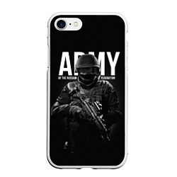 Чехол iPhone 7/8 матовый ARMY RF