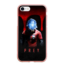 Чехол iPhone 7/8 матовый Prey dark blood