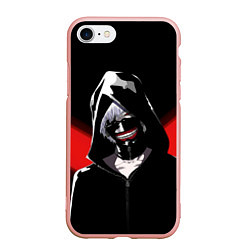 Чехол iPhone 7/8 матовый Ghoul red line