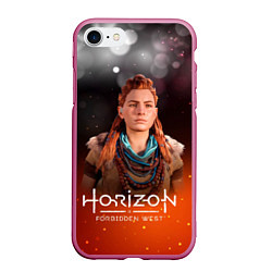 Чехол iPhone 7/8 матовый Horizon Fire Aloy