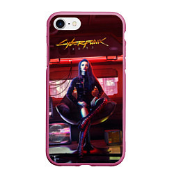 Чехол iPhone 7/8 матовый Vi cyberpunk 18