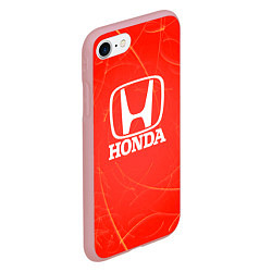 Чехол iPhone 7/8 матовый Honda хонда, цвет: 3D-баблгам — фото 2