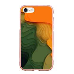 Чехол iPhone 7/8 матовый Зеленые дюны
