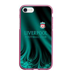 Чехол iPhone 7/8 матовый Liverpool спорт