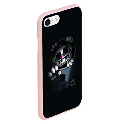 Чехол iPhone 7/8 матовый FNAF Security Breach Музыкальный диджей DJ Music M, цвет: 3D-светло-розовый — фото 2