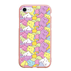 Чехол iPhone 7/8 матовый Cute pattern of seals