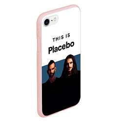 Чехол iPhone 7/8 матовый Плацебо Дуэт, цвет: 3D-светло-розовый — фото 2