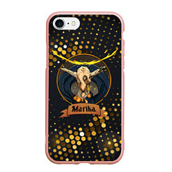 Чехол iPhone 7/8 матовый Elden Ring Marika Марика, цвет: 3D-светло-розовый