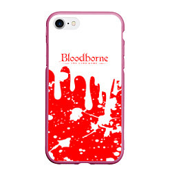 Чехол iPhone 7/8 матовый BLOODBORNE брызги