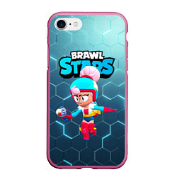 Чехол iPhone 7/8 матовый Джанет BrawlStars JANET