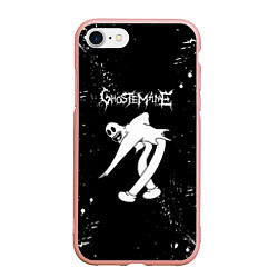 Чехол iPhone 7/8 матовый Ghostemane Rap Гостмейн, цвет: 3D-светло-розовый