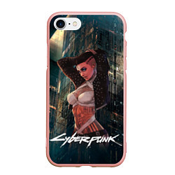 Чехол iPhone 7/8 матовый VI ВИ CYBERPUNK2077