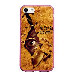 Чехол iPhone 7/8 матовый Джиперс Криперс выглядывает из под кожи