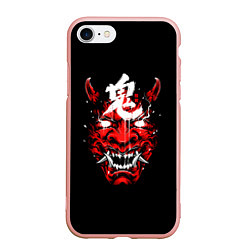 Чехол iPhone 7/8 матовый Red Evil Oni