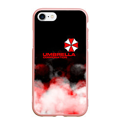 Чехол iPhone 7/8 матовый Umbrella Corporation туман