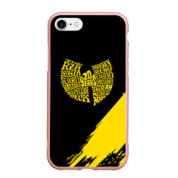 Чехол iPhone 7/8 матовый Wu-tang clan логотип