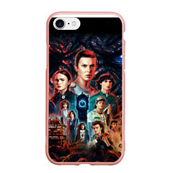 Чехол iPhone 7/8 матовый ОЧЕНЬ СТРАННЫЕ ДЕЛА 4 STRANGER THINGS 4