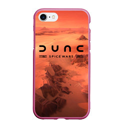 Чехол iPhone 7/8 матовый Dune: Spice Wars, logo