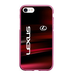 Чехол iPhone 7/8 матовый Lexus - абстракция