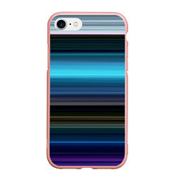 Чехол iPhone 7/8 матовый Неоновые линии neon lines