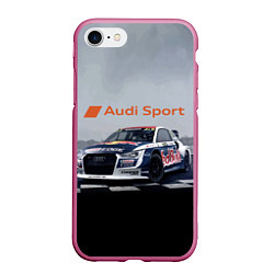 Чехол iPhone 7/8 матовый Ауди Спорт Гоночная команда Audi sport Racing team