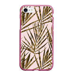 Чехол iPhone 7/8 матовый Тропические Пальмы Летом