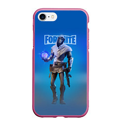 Чехол iPhone 7/8 матовый Fortnite Fusion skin Video game Hero