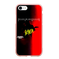Чехол iPhone 7/8 матовый Decade of Aggression - Slayer