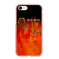 Чехол iPhone 7/8 матовый Hell Awaits - Slayer