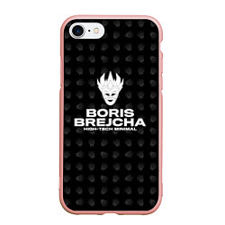 Чехол iPhone 7/8 матовый Boris Brejcha High-Tech Minimal