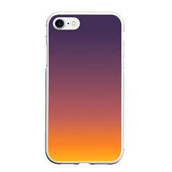 Чехол iPhone 7/8 матовый Sunset Gradient