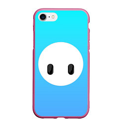 Чехол iPhone 7/8 матовый Fall Guy blue, цвет: 3D-малиновый