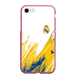 Чехол iPhone 7/8 матовый Real madrid краска