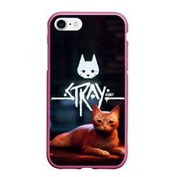 Чехол iPhone 7/8 матовый Stray бродячий кот
